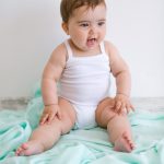 Neko Jaquard Muslin Blanket - Mint