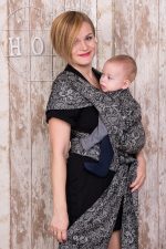 Neko Half Buckle Baby Size - Efes Paisley Hazel Dark