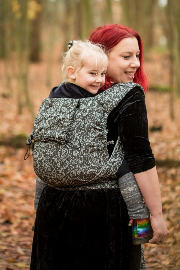 Neko Half Buckle Toddler Size - Efes Paisley Hazel Dark
