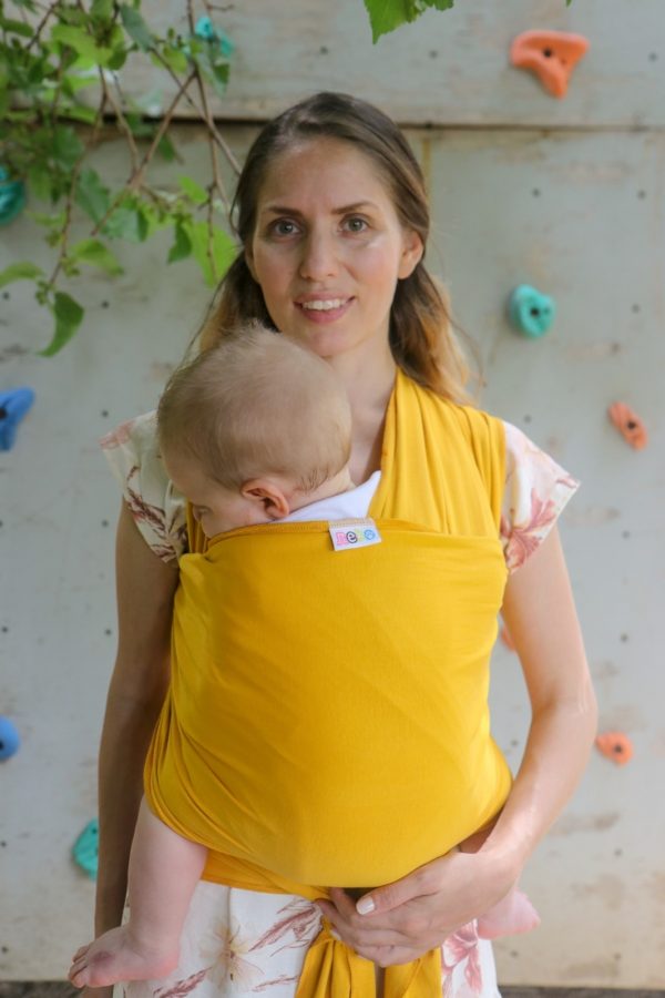 Neko Stretchy Wrap Sling - Mustard