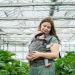 Neko Switch Baby Size Carrier - Efes Paisley Hazel Dark