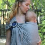 Neko Ring Sling - Grey Diamond