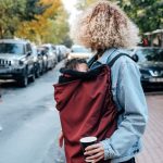 Neko Sling and Carrier Cover - Sangria