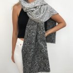 Neko Shawl - Efes Paisley Hazel Light