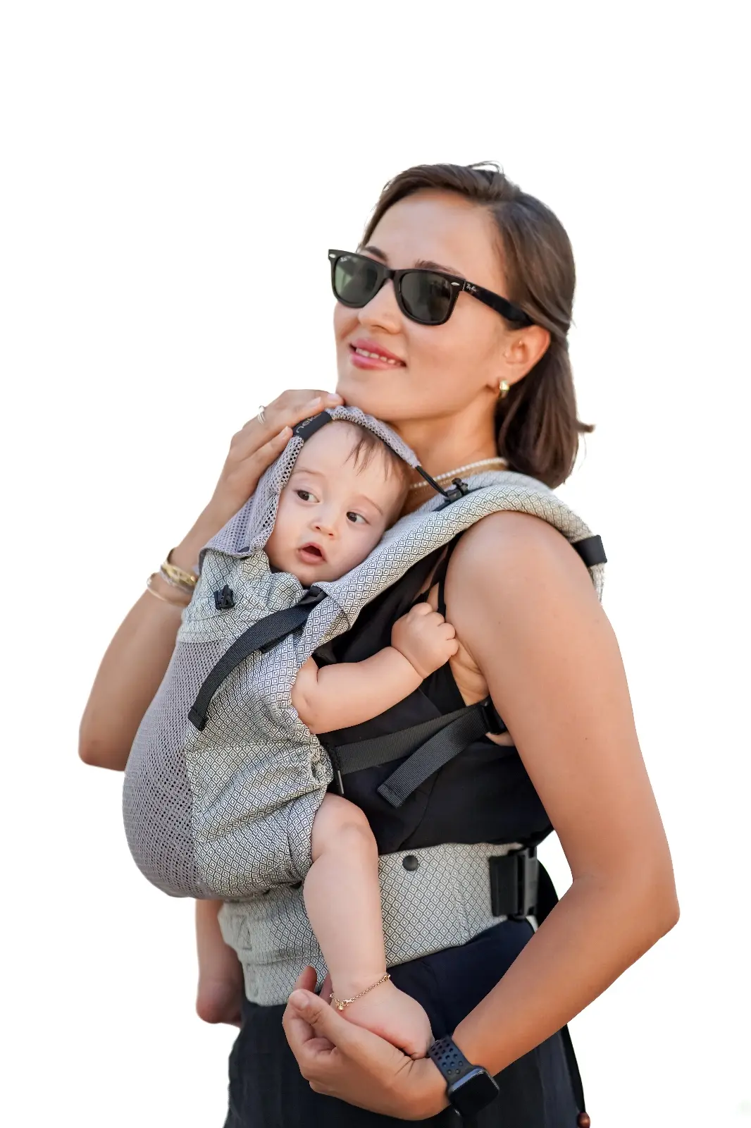 WhatsApp Image 2025-10-27 at 19.36.37-3 Neko Switch AIR Baby Size Carrier - Grey Diamond - Image 2