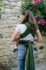 Neko Half Buckle Baby Size Carrier- Matcha - Image 9