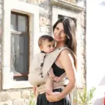 Neko Half Buckle Baby Size Carrier- Pebble